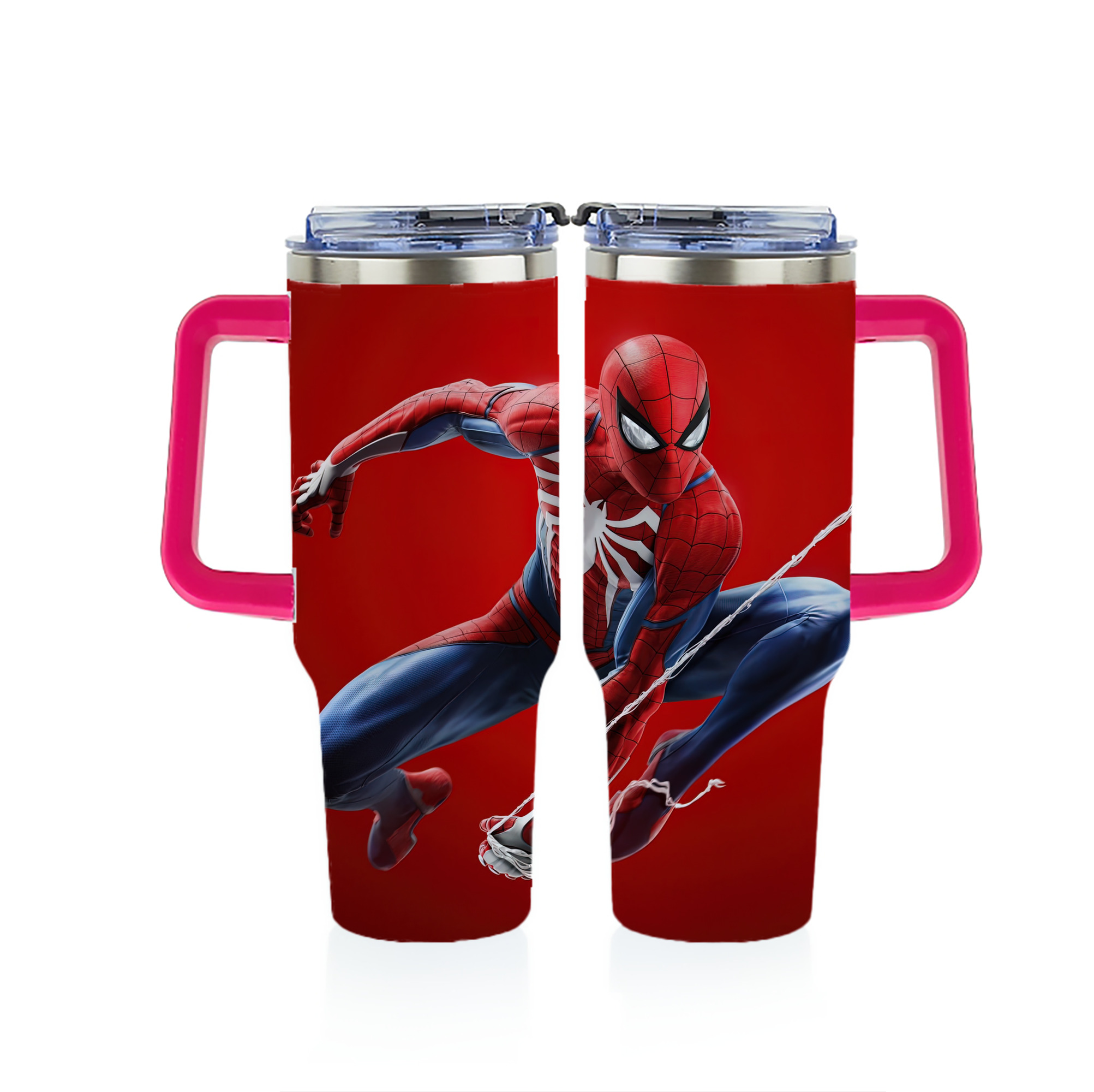 （画像用） Spider Man スパイダーマン 1200ｍLフルプリント車用タンブラー